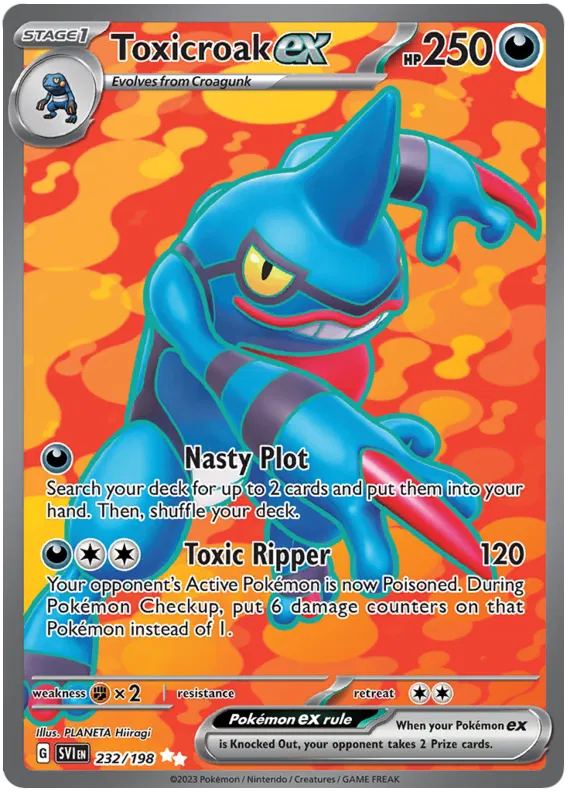 Toxicroak EX 232/198