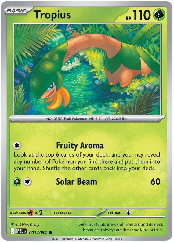 Tropius 001/084