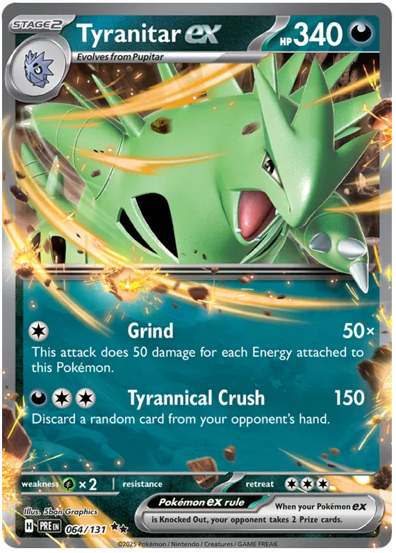 Tyranitar EX 064/131