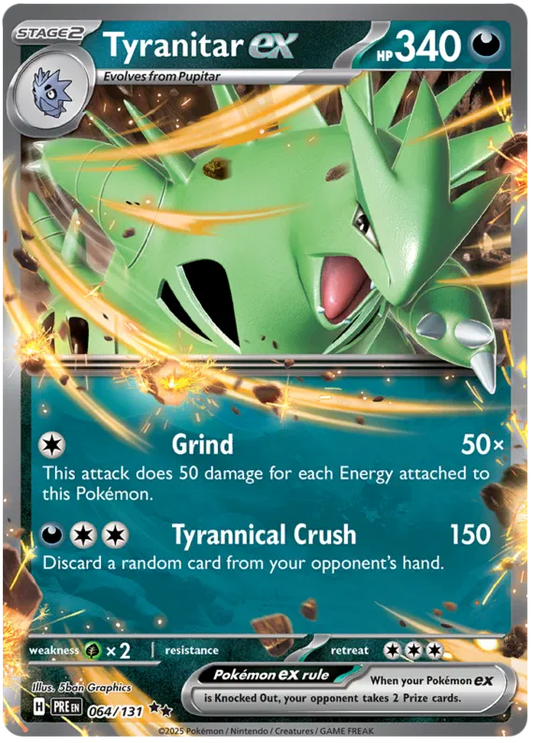 Tyranitar EX 064/131