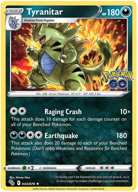 Tyranitar 43/78