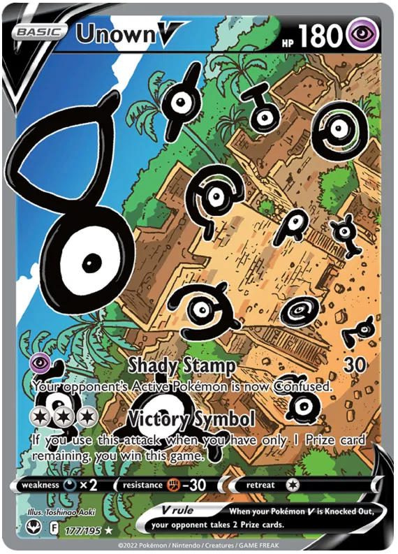 Unown V 177/195