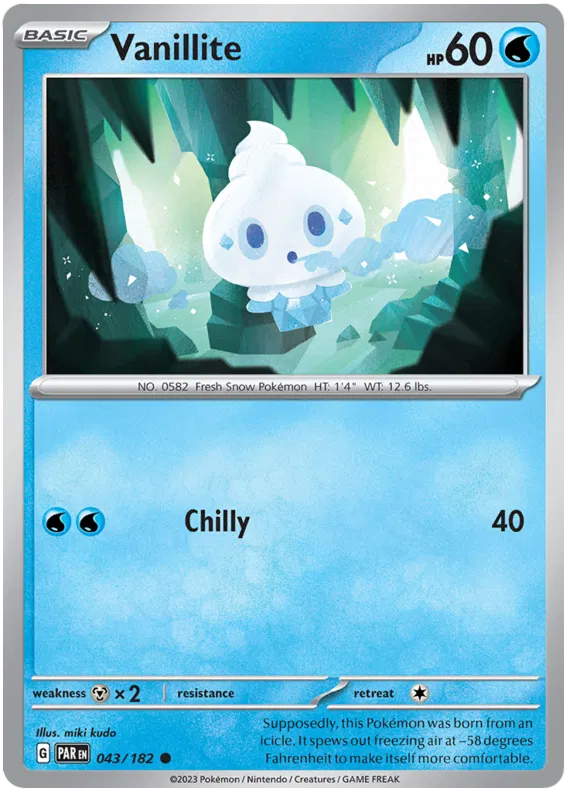 Vanillite 043/182
