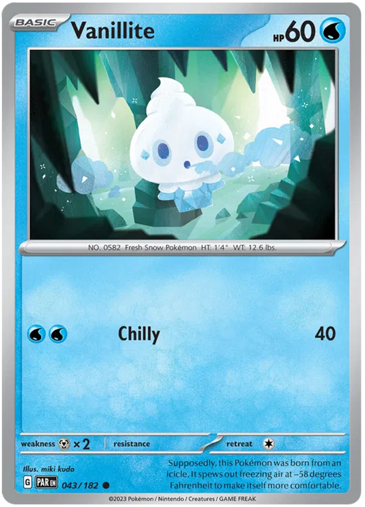 Vanillite 043/182