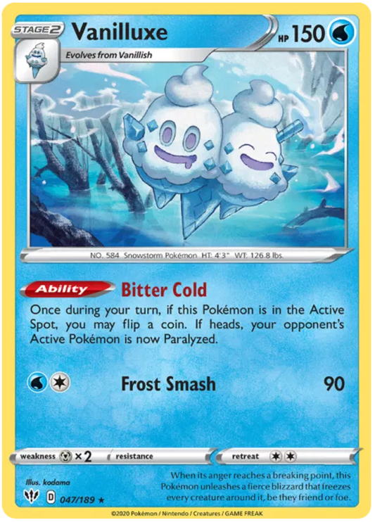 Vanilluxe 047/189