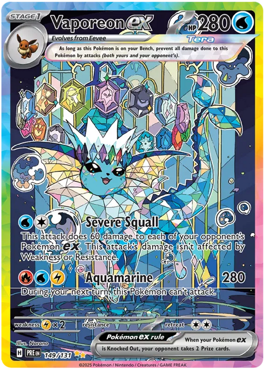 Vaporeon EX 149/131