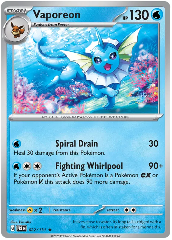 Vaporeon 022/131