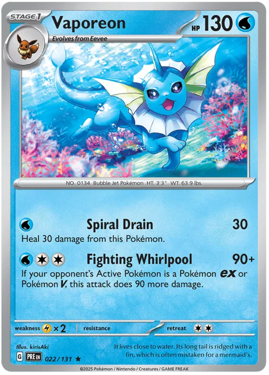 Vaporeon 022/131