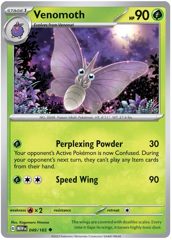 Venomoth 049/165