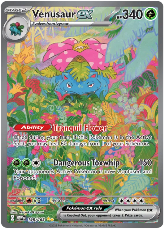 Venusaur EX 198/165