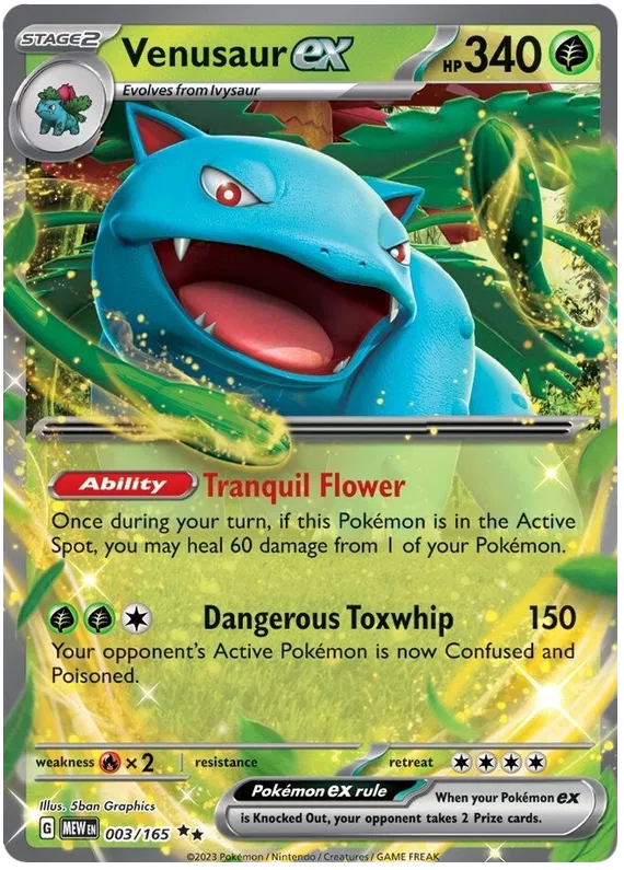 Venusaur EX 003/165