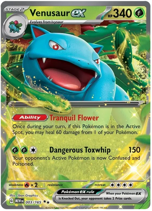 Venusaur EX 003/165