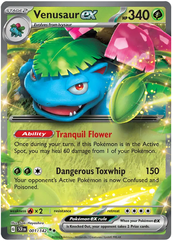 Venusaur EX 001/142