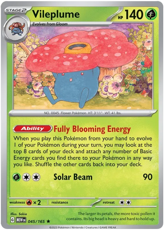 Vileplume 045/165