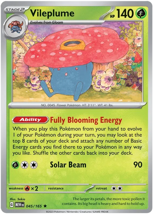 Vileplume 045/165