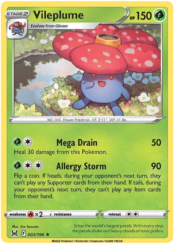 Vileplume 003/196
