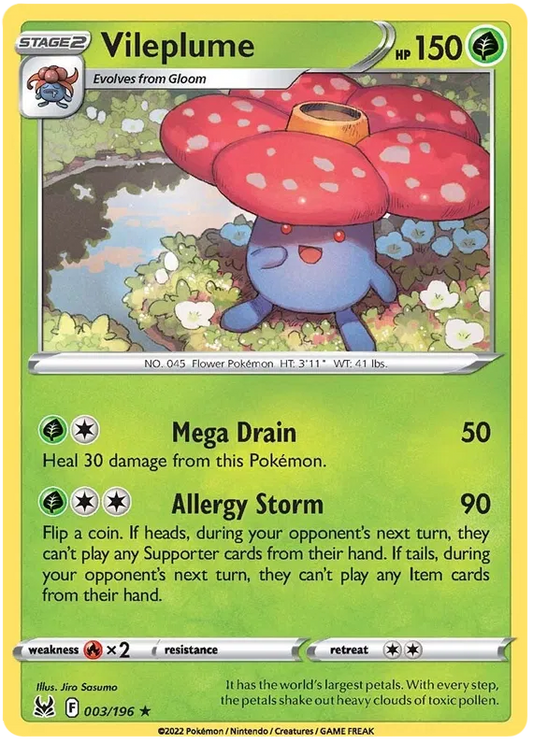 Vileplume 003/196