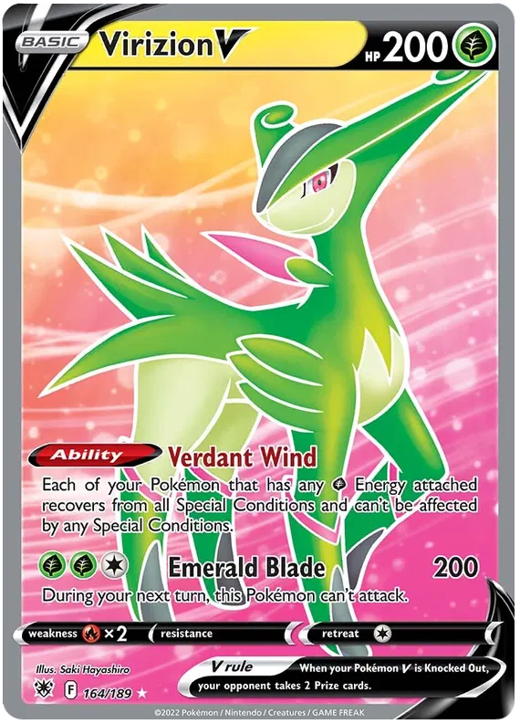 Virizion V 164/189