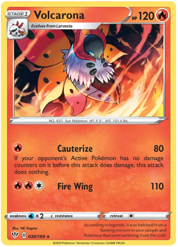 Volcarona 030/189