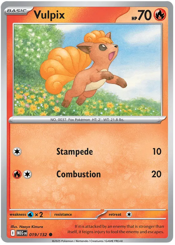 Vulpix 019/132