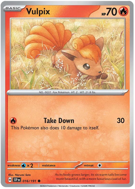 Vulpix 016/191