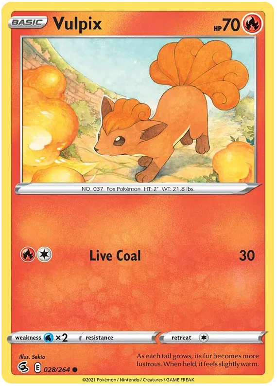 Vulpix 028/264