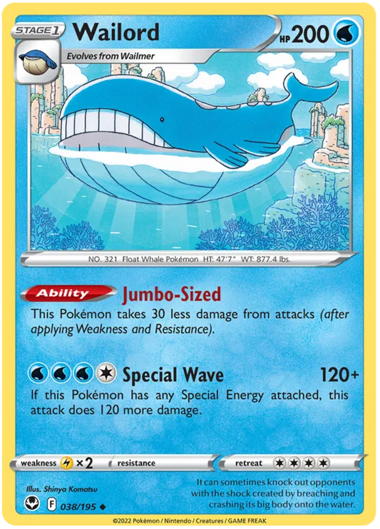 Wailord 038/195
