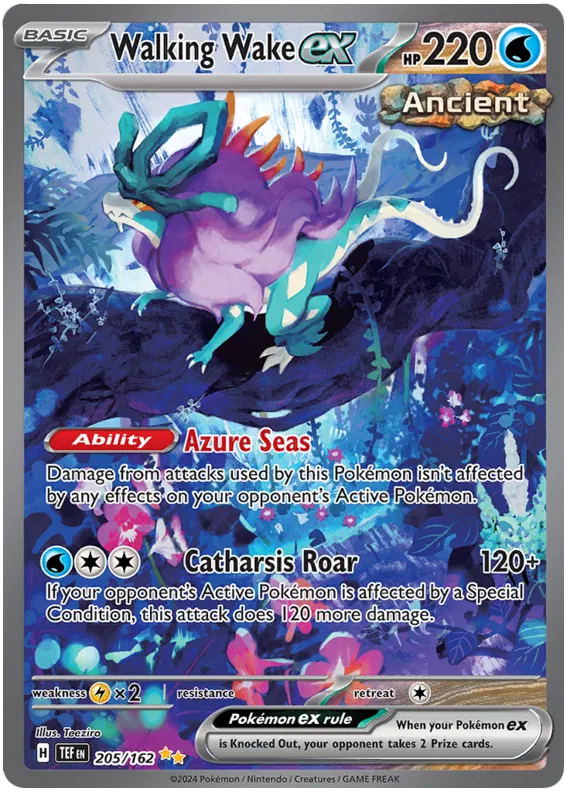 Walking Wake EX 205/162