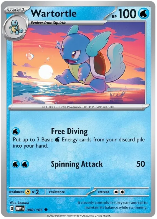 Wartortle 008/165