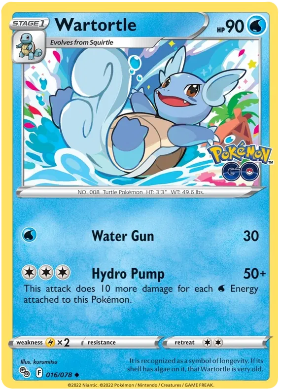 Wartortle 16/78