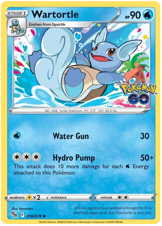 Wartortle 16/78