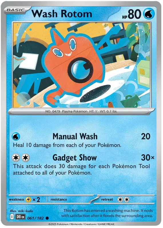 Wash Rotom 061/182
