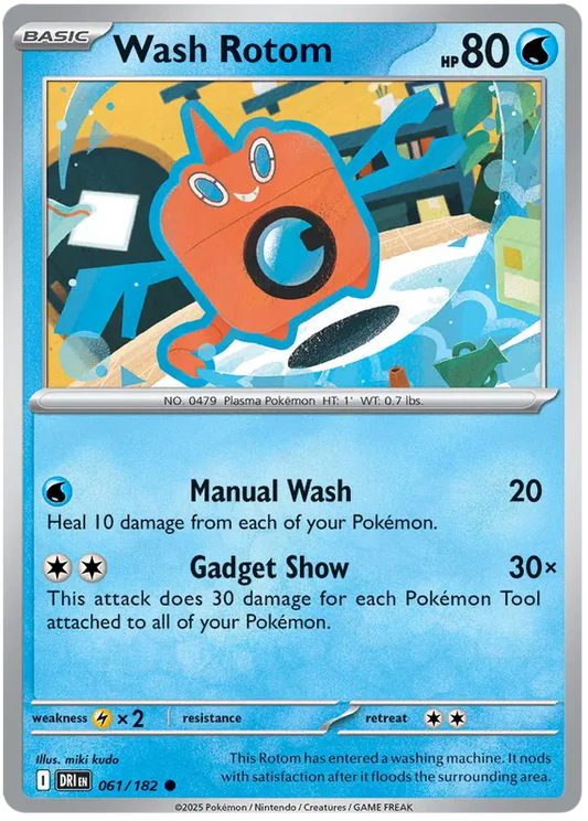 Wash Rotom 061/182