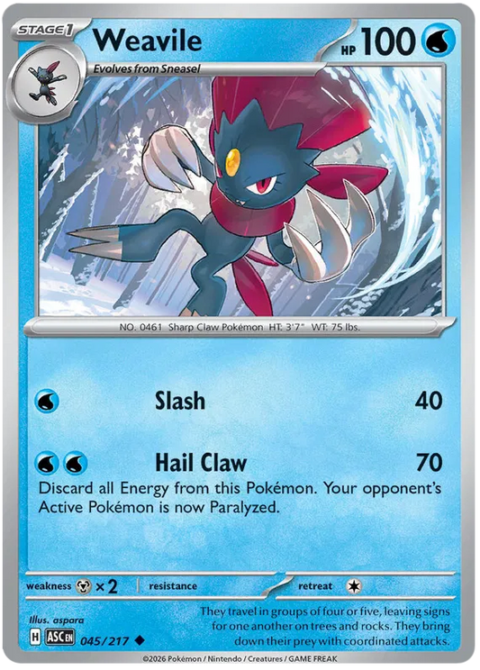 Weavile 045/217