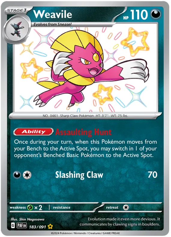 Weavile 183/091