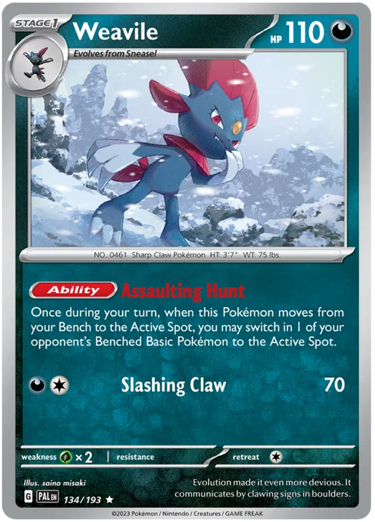 Weavile 134/193