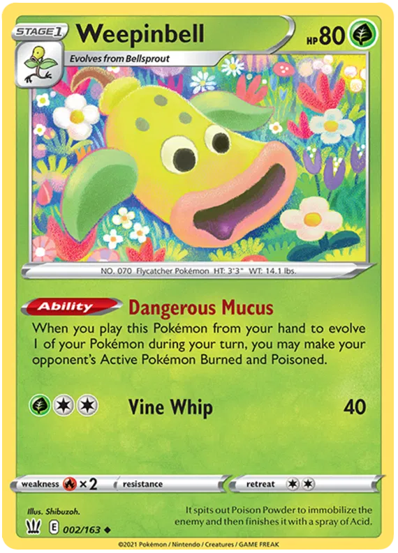 Weepinbell 002/163