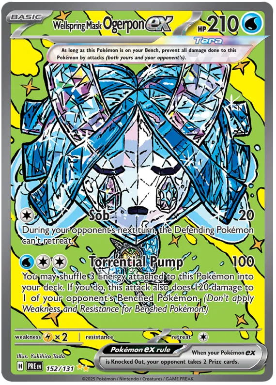 Wellspring Mask Ogerpon EX 152/131