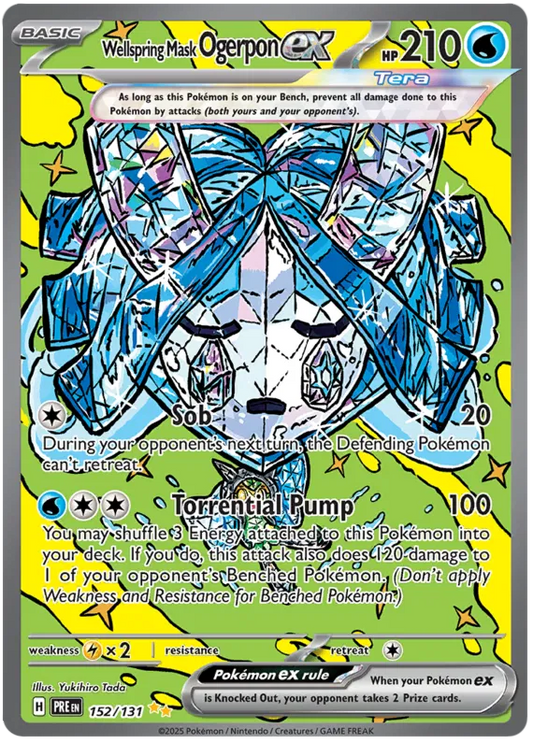 Wellspring Mask Ogerpon EX 152/131