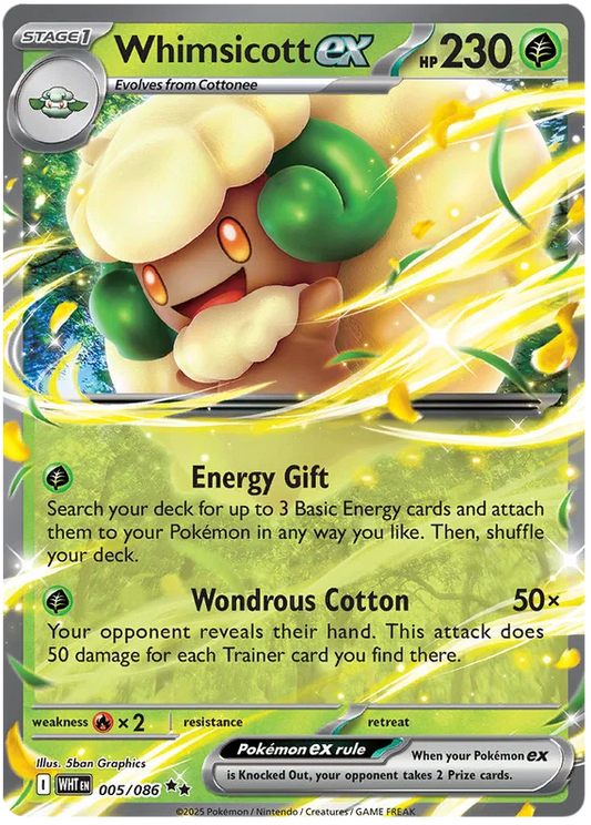 Whimsicott EX 005/086