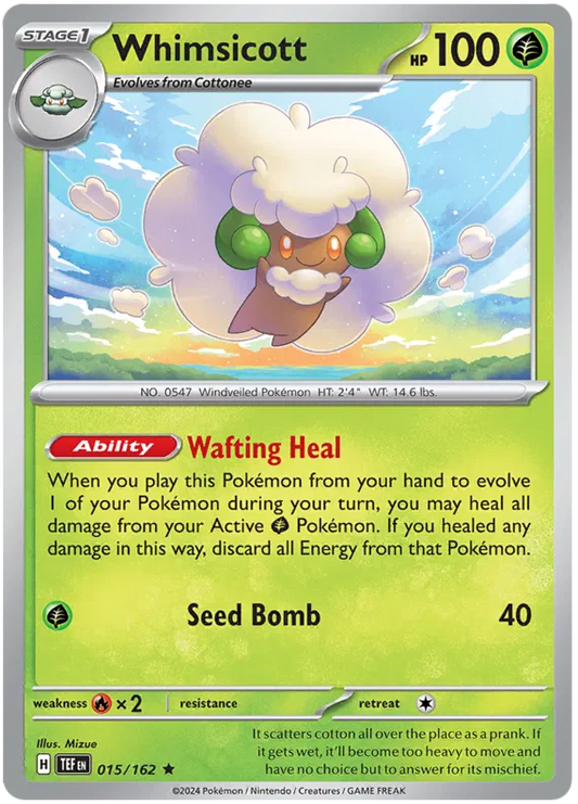 Whimsicott 015/162