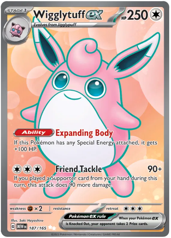 Wigglytuff EX 187/165