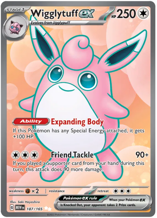 Wigglytuff EX 187/165