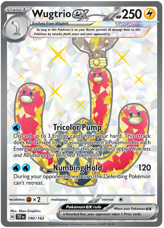 Wugtrio EX 190/162