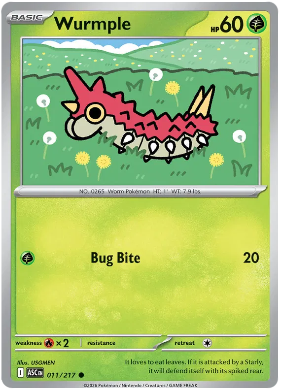 Wurmple 011/217