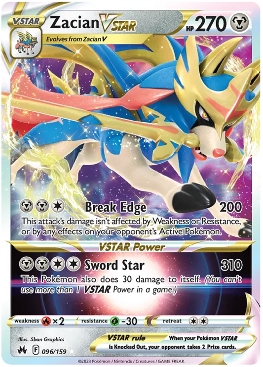 Zacian Vstar 096/159