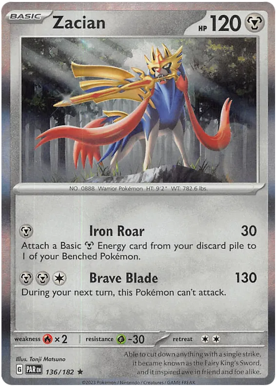 Zacian 136/182