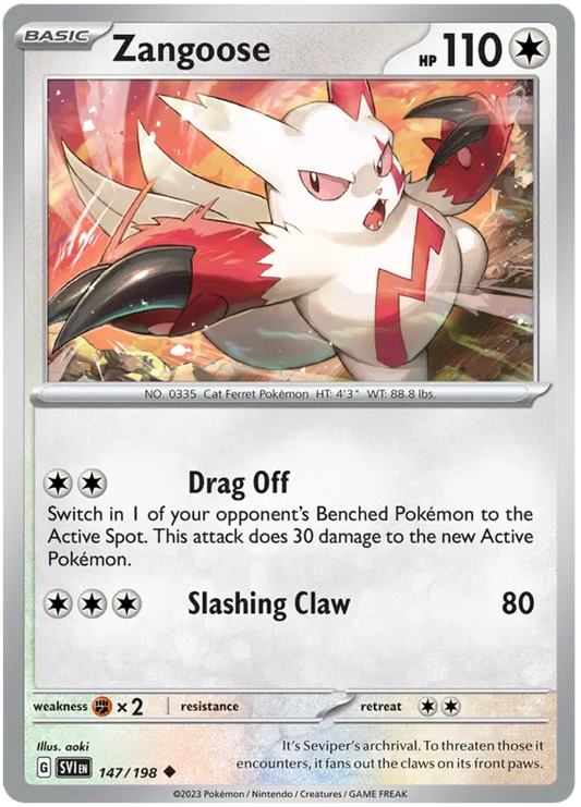 Zangoose 147/198