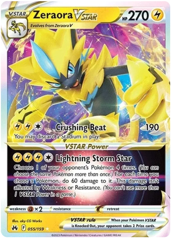 Zeraora Vstar 055/159