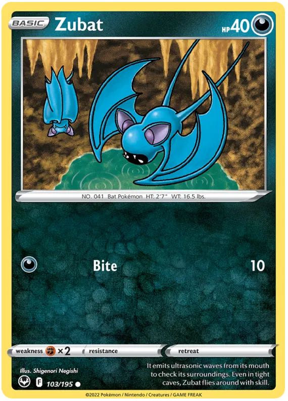 Zubat 103/195